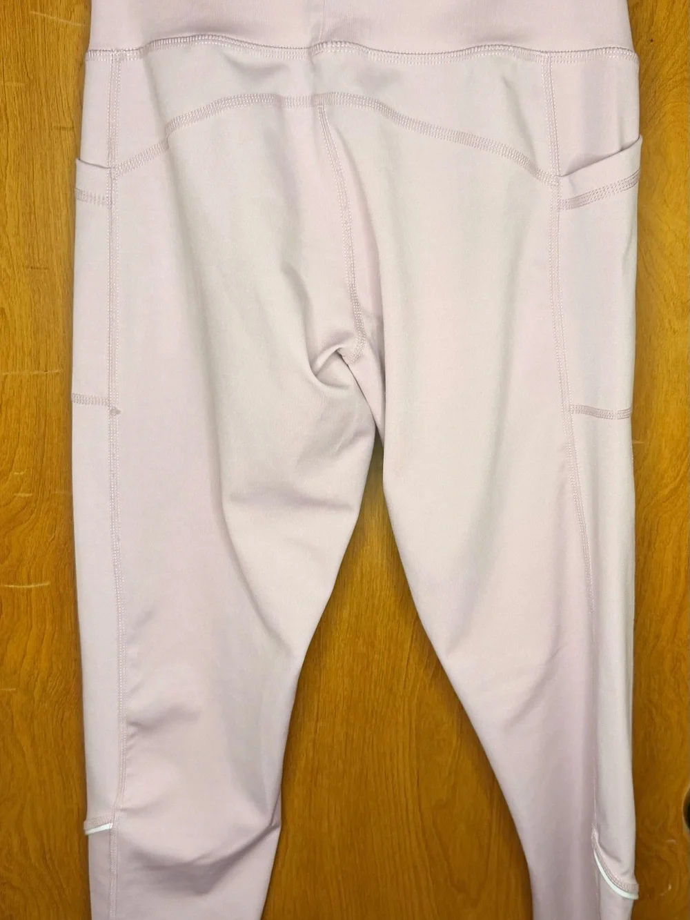 Nike Girls Light Pink Leggings with Side Swoosh